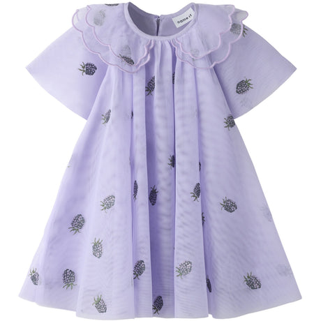 Name It Heirloom Lilac Nmfolin Ss Tyll Kjole