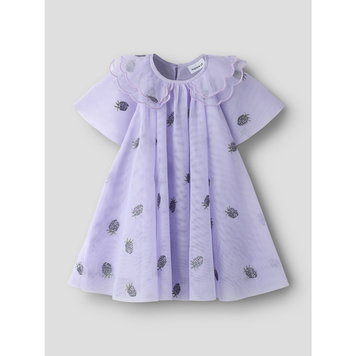 Name It Heirloom Lilac Nmfolin Ss Tyll Kjole