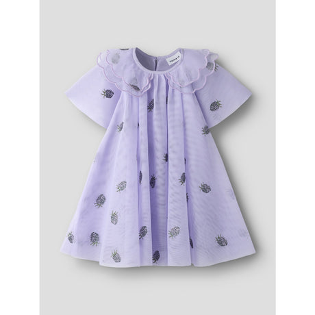 Name It Heirloom Lilac Nmfolin Ss Tyll Kjole