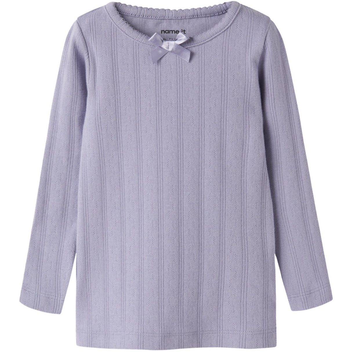 Name It Heirloom Lilac Nmfolene Ls Slim Topp