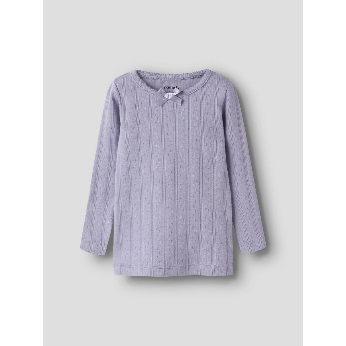 Name It Heirloom Lilac Nmfolene Ls Slim Topp