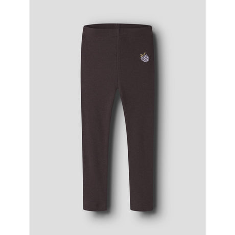Name It Chocolate Plum Nmfonaya Xsl Leggings Eske