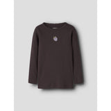 Name It Chocolate Plum Nmfonaya Ls Xsl Topp Eske