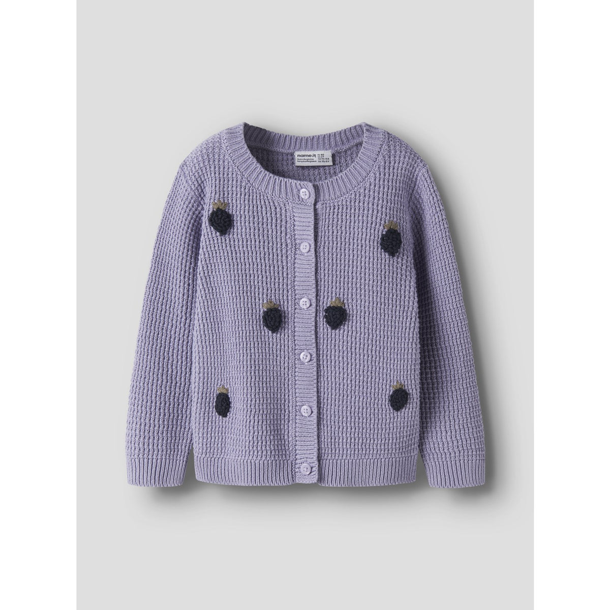 Name It Heirloom Lilac Nmfosie Ls Strikk Card Eske