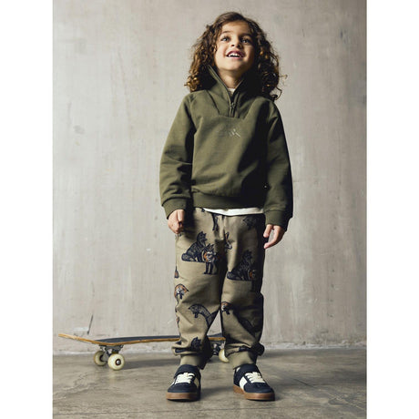 Name It Mermaid Nmmorell Ls Nreg Sweat Bukser Bru Eske
