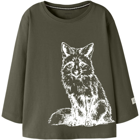 Name It Olive Night Nmmorlay Ls Nreg Topp Eske