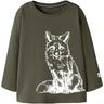 Name It Olive Night Nmmorlay Ls Nreg Topp Eske