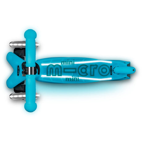 Micro Mini Deluxe Glow LED Plus - Glacier Aqua