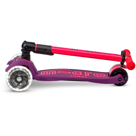 Micro Maxi Deluxe sammenleggbar LED - Neon Ultra Pink