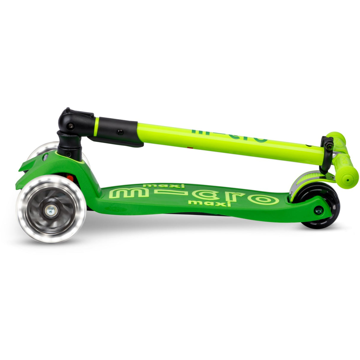 Micro Maxi Deluxe sammenleggbar LED - Neon Parrot Green