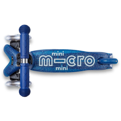 Micro Mini Deluxe Galaxy Glitter LED - Marineblå