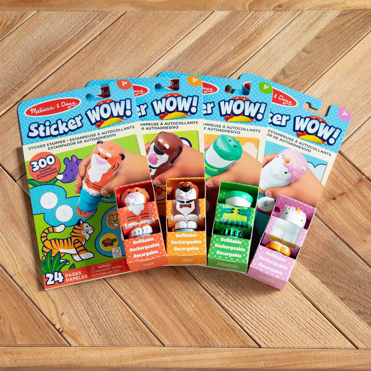 Melissa & Doug Brun Sticker Wow! Activity Pad Set Hund