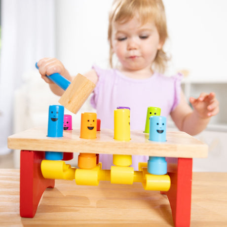 Melissa & Doug Multifarvet Hammerbænk Deluxe