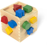 Melissa & Doug Multifarvet Sorteringskasse Kube Tre