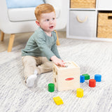 Melissa & Doug Multifarvet Sorteringskasse Kube Tre