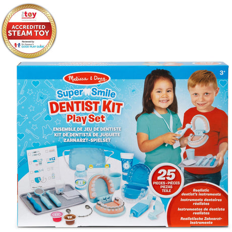 Melissa & Doug Multifarvet Leketøy Super Smile Dentist Play Set