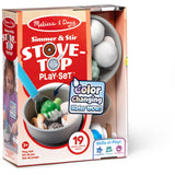 Melissa & Doug Multifarvet Legesæt - Water Wow! Simmer & Stir: Kogeplade-Sæt
