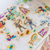 Melissa & Doug Multifarvet Reusable Sticker Pad Adventure