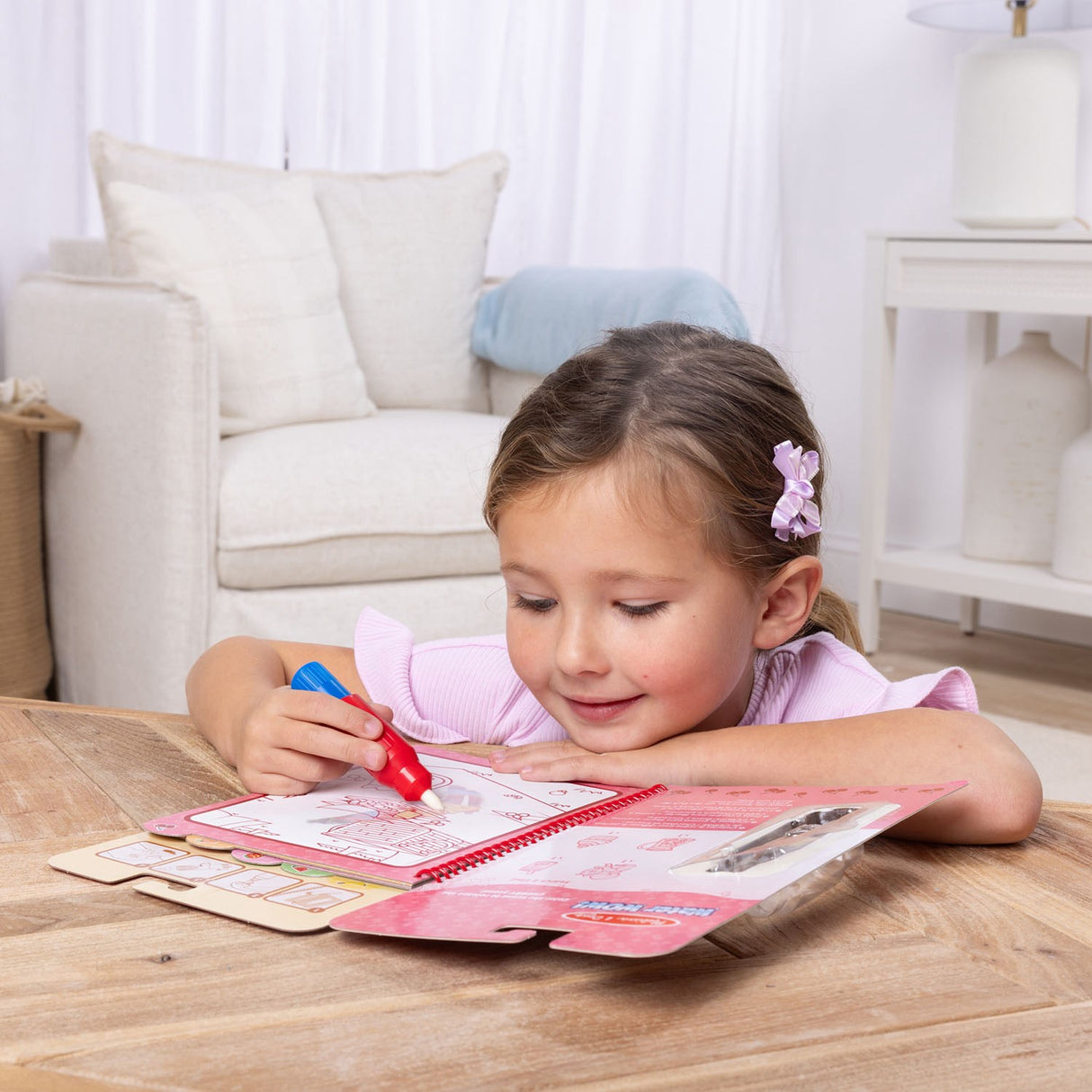 Melissa & Doug Rød Farge Bok "Water Wow!" Frugtdufte
