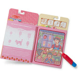 Melissa & Doug Rød Farge Bok "Water Wow!" Frugtdufte