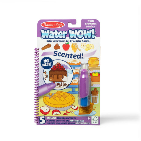 Melissa & Doug Lilla Farge Bok "Water Wow!" Snackdufte