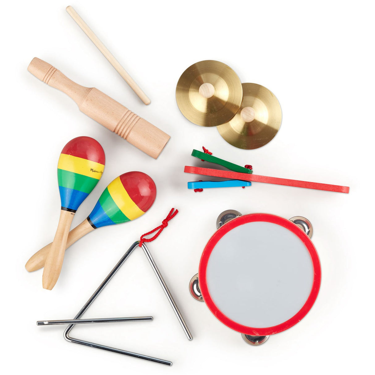 Melissa & Doug Multifarvet Musical Instrument Play Set Band-In-A-Box!