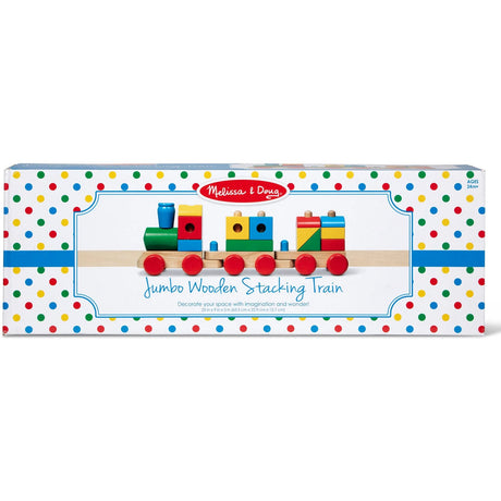 Melissa & Doug Multifarvet Leketøy - Tog Til Stabling