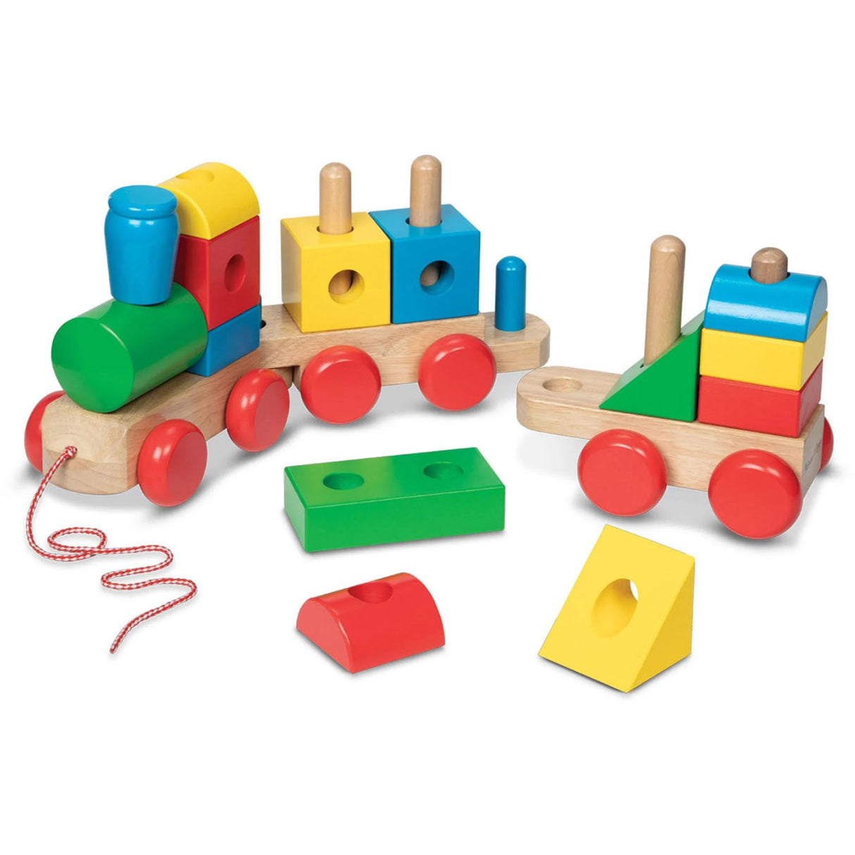 Melissa & Doug Multifarvet Leketøy - Tog Til Stabling