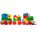Melissa & Doug Multifarvet Leketøy - Tog Til Stabling