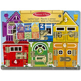 Melissa & Doug Multifarvet Activity Board Latches