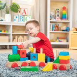 Melissa & Doug Multifarvet Leketøy - Tog Til Stabling