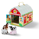 Melissa & Doug Multifarvet Aktivitetsleker Lade I Tre Med Hængsler