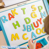 Melissa & Doug Multifarvet Wooden Magnets Alphabet