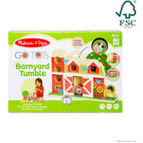 Melissa & Doug Multifarvet Leketøy - Go Tots - Bondegårds Tumlesæt