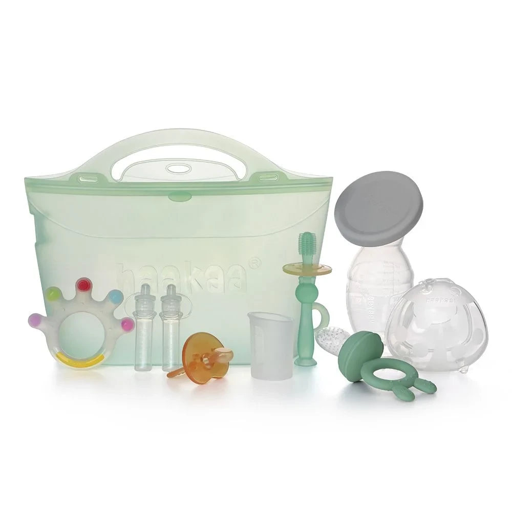Haakaa flerbruk damp- og steriliseringspose - Kalk - 1 stk - 2000 ml