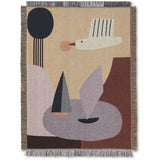 Ferm Living Multi Bird Tapestry Teppe
