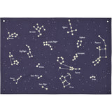 Ferm Living Dark Blue Constellation Tekstil Map