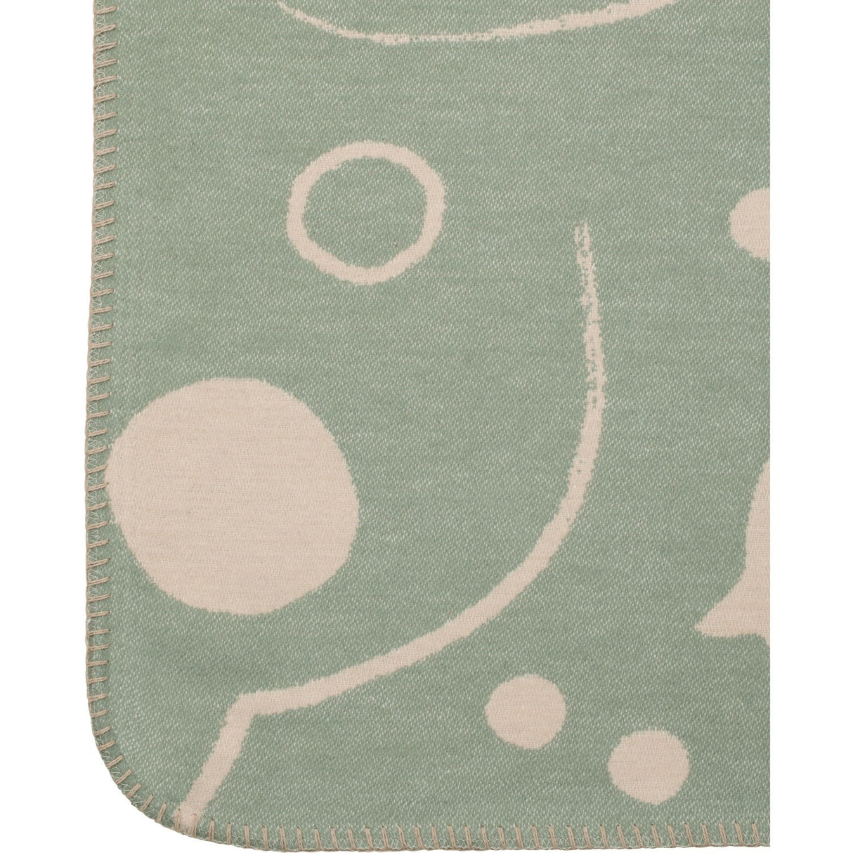 Ferm Living Tea Green/Parchment Skye Teppe