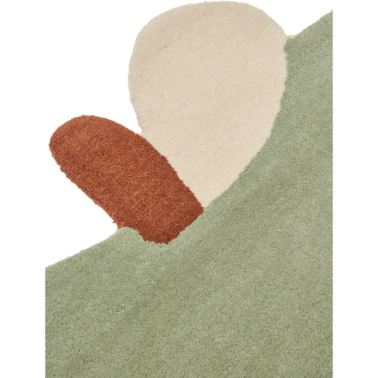 Ferm Living Tea Green Apple Tufted Rug