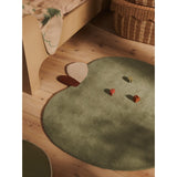 Ferm Living Tea Green Apple Tufted Rug