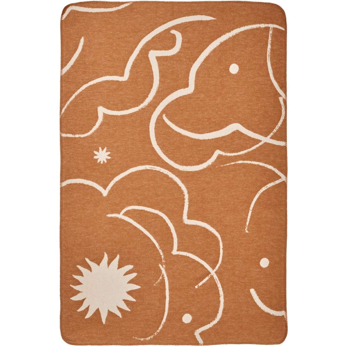 Ferm Living Sienna/Parchment Skye Teppe