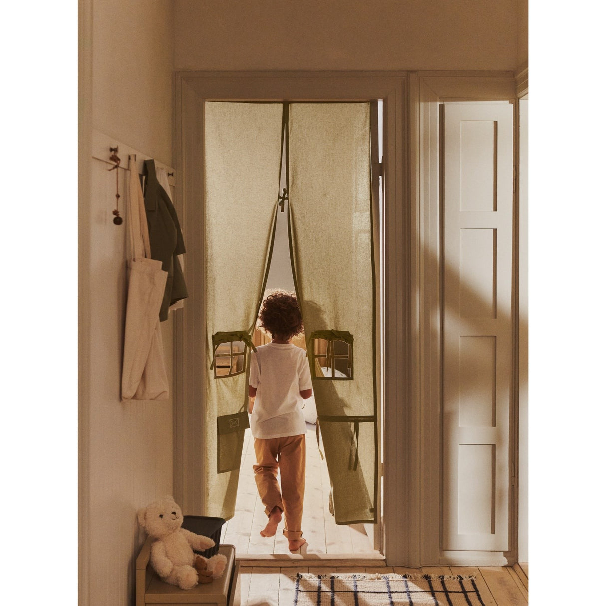 Ferm Living Elm Green Settle Door Forhæng