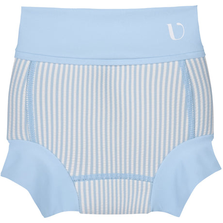 Vanilla COPENHAGEN Blue Swim Bukser Neoprene Seersucker
