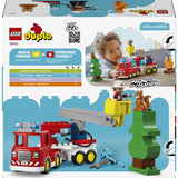 LEGO® DUPLO Town Brandbil Med Slange Og Brandmand 10473