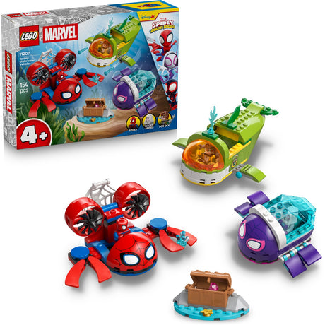LEGO® Spidey: Undervandsfartøjer 11207