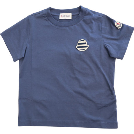 Moncler Blue Ss T-Shirt