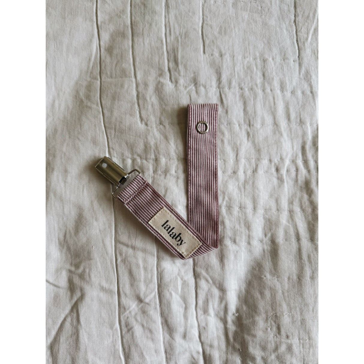 Lalaby Berry Stripe Smokk Clip