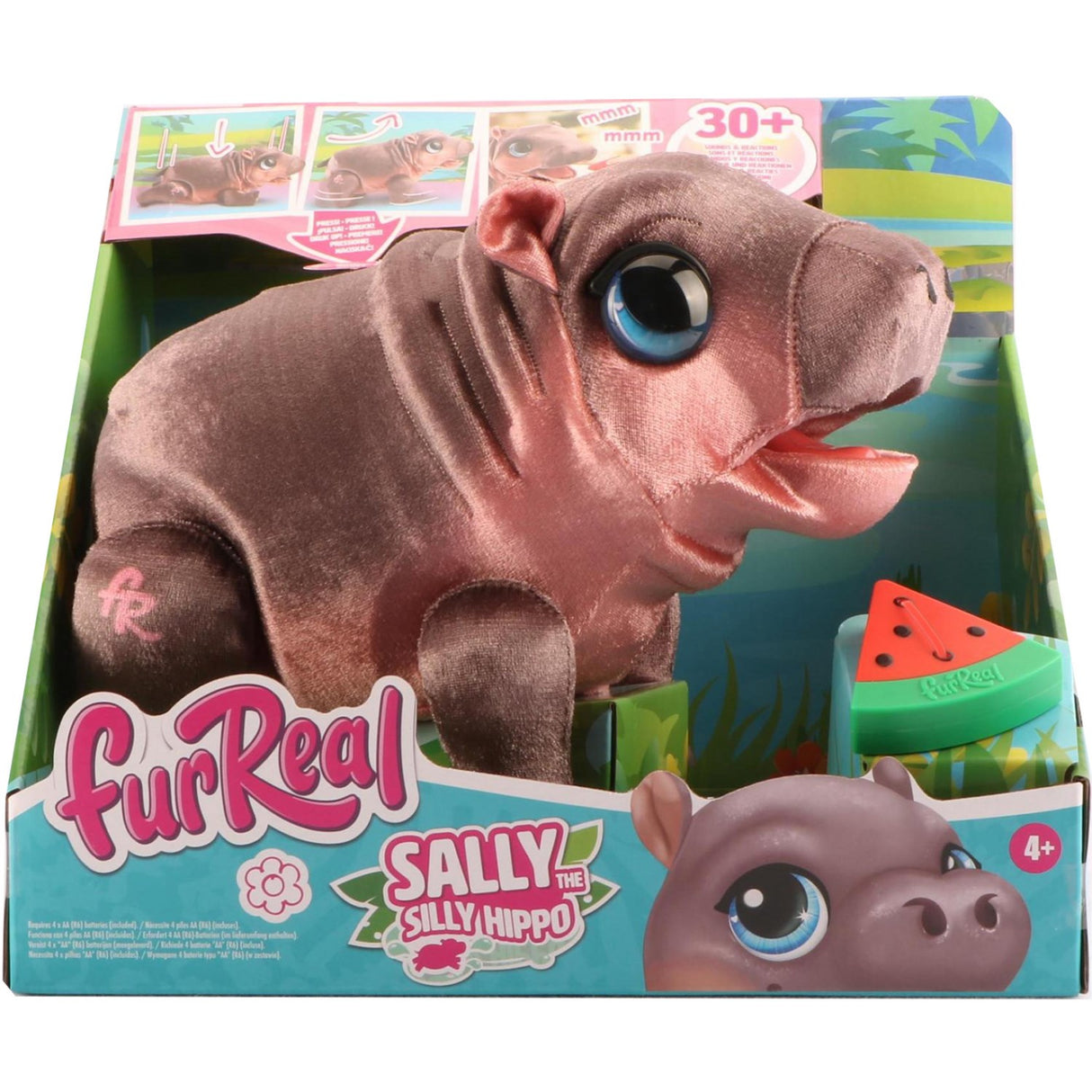FurReal Sally Den Skøre Flodhest