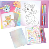 Ylvi Lucky Dragon Colouring Bok