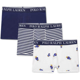 Polo Ralph Lauren Newport Navy Bomull Stretch 3Pk Boxer